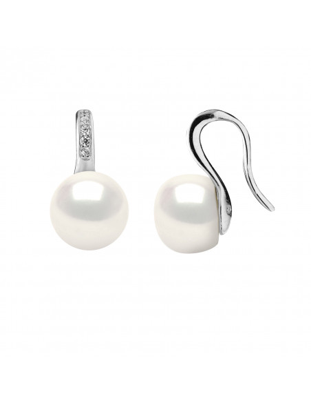 Pearl Earrings - Silver