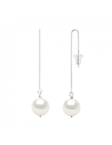 Pendientes de perlas - Plata