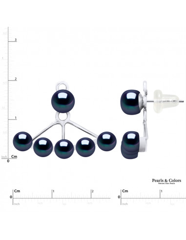 Pearl Earrings - Silver