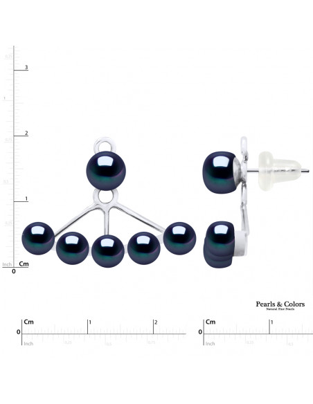 Pearl Earrings - Silver