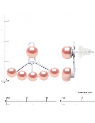 Pearl Earrings - Silver