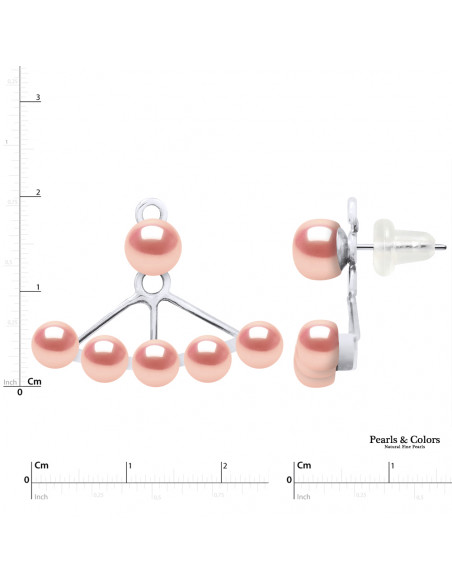 Pearl Earrings - Silver