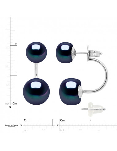 Pearl Earrings - Silver