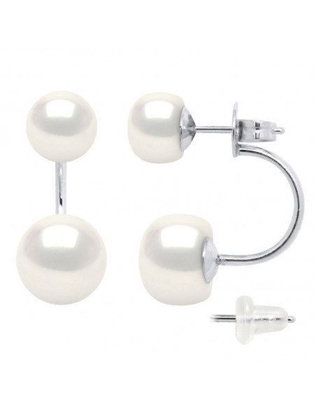 Pearl Earrings - Silver