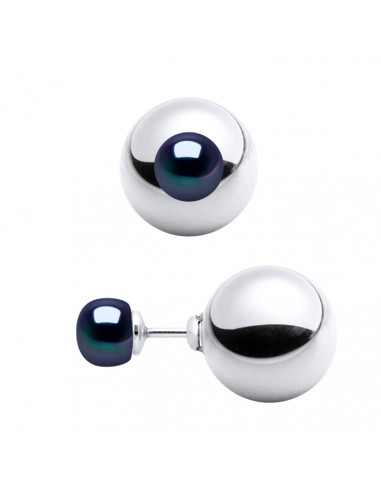 Pearl Earrings - Silver