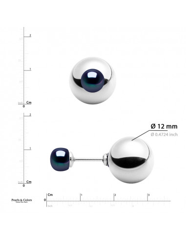 Pearl Earrings - Silver