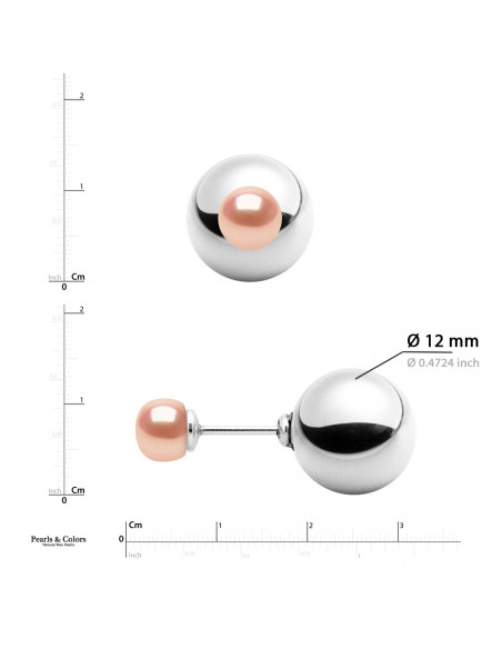 Pearl Earrings - Silver