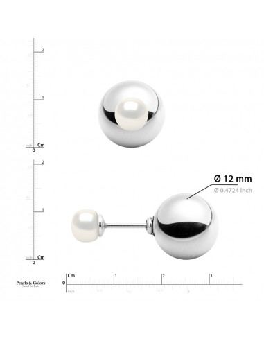 Pearl Earrings - Silver