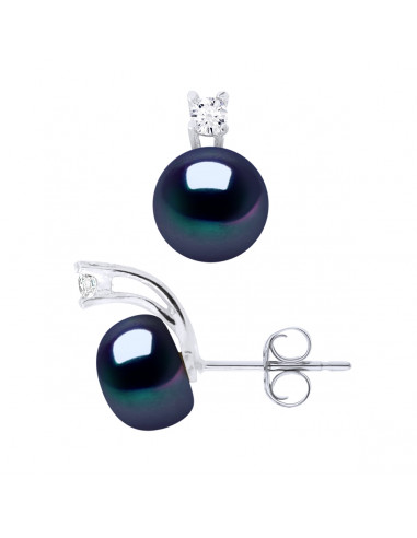 Pearl Earrings - Silver