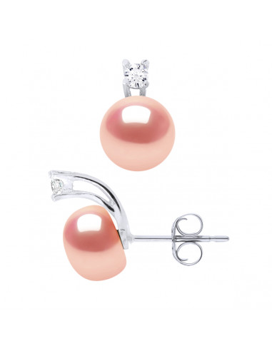 Pearl Earrings - Silver