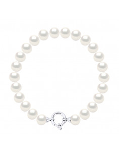 Bracelet Perles - Argent