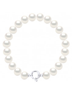 Bracelet Perles - Argent