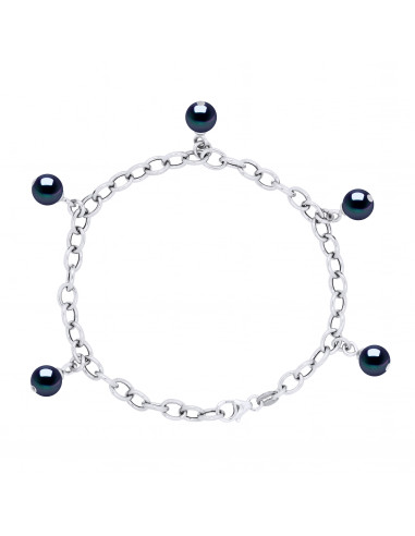 Bracelet Perles - Argent