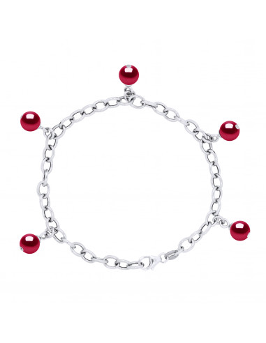 Pulsera de perlas - Plata