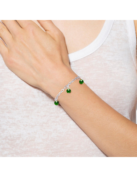 Pulsera de perlas - Plata