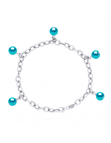 Bracelet Perles - Argent