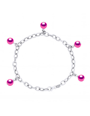 Pulsera de perlas - Plata