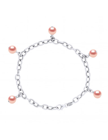 Bracelet Perles - Argent