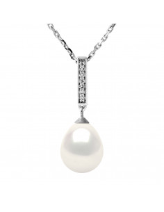 Pearl Necklace - Silver