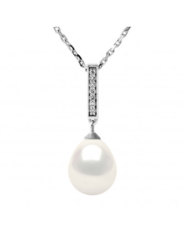 Pearl Necklace - Silver