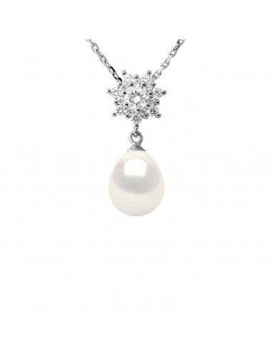 Pearl Necklace - Silver