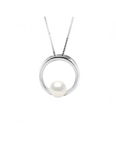 Pearl Necklace - Silver