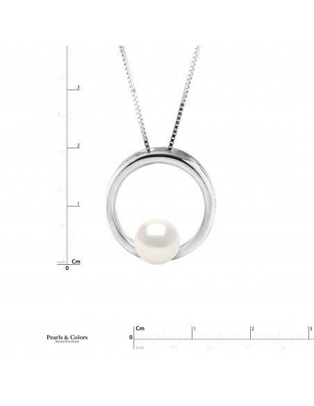 Collier Perle - Argent