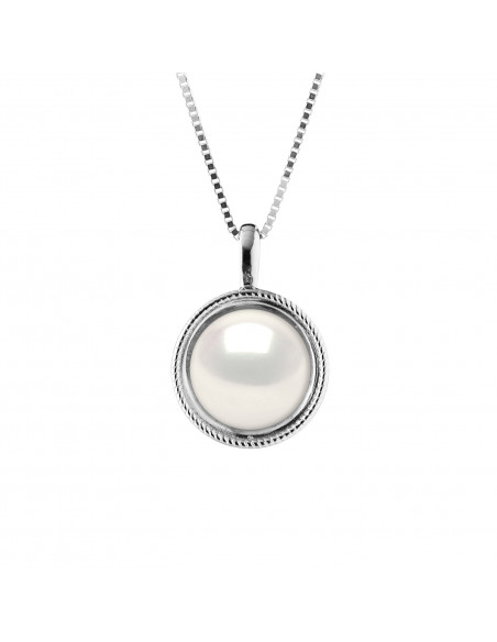 Collier Perle - Argent