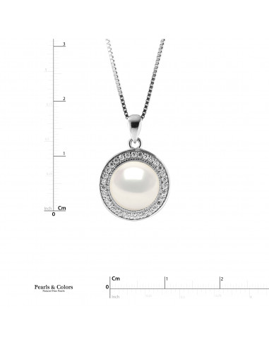 Collier Perle - Argent