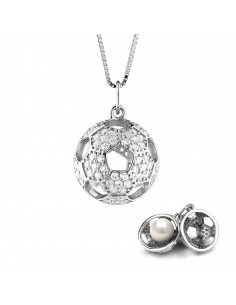 Pearl Necklace - Silver