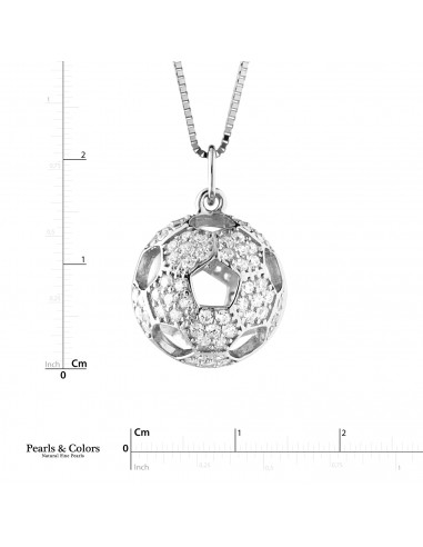 Collier Perle - Argent