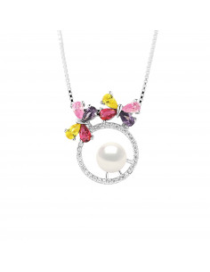 Collier Butterfly Perle -...