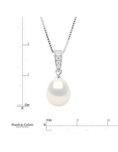 Pearl Necklace - Silver