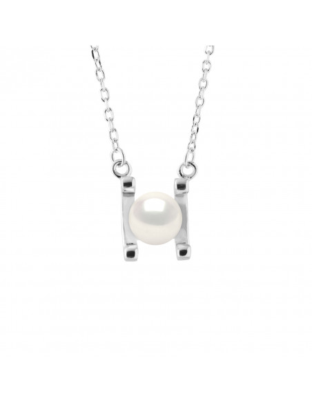 Collier Perle - Argent