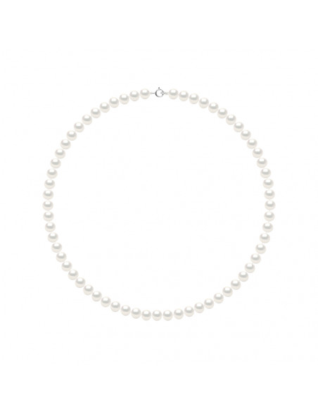 Collar de perlas - Plata