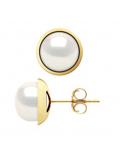 Pearl Earrings - Gold