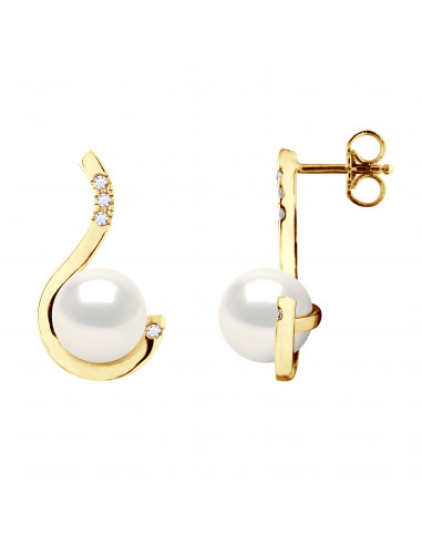 Pearl Earrings - Gold