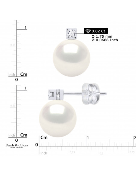 Boucles d'Oreilles Perles - Or