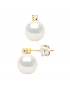 Pearl Earrings - Gold