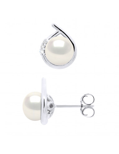 Pearl Earrings - Gold