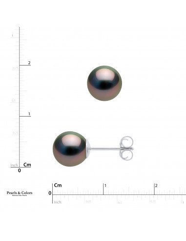 Boucles d'Oreilles Perles - Or