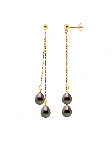 Pendientes Tahiti Perlas