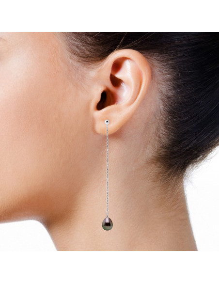 Pendientes Tahiti Perlas - Oro