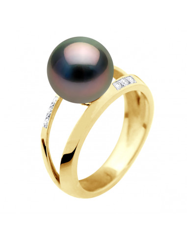 Tahitian Pearl Ring - Gold