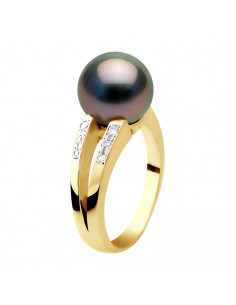 Tahitian Pearl Ring - Gold