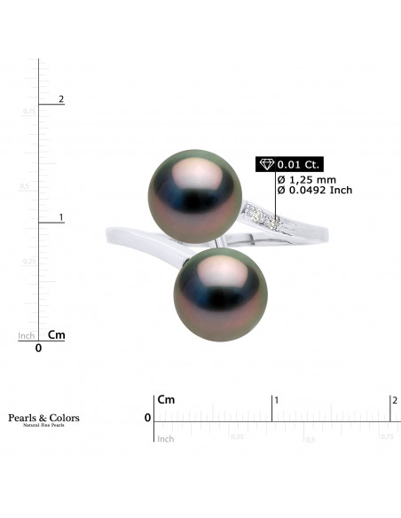 Tahitian Pearl Ring - Gold