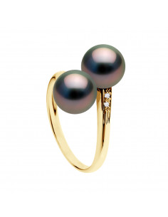 Tahitian Pearl Ring - Gold