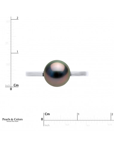 Bague Perle Tahiti - Or
