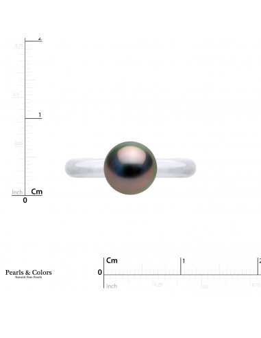 Anillo de perlas Tahiti - Oro