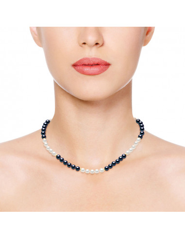 Collar de perlas - oro